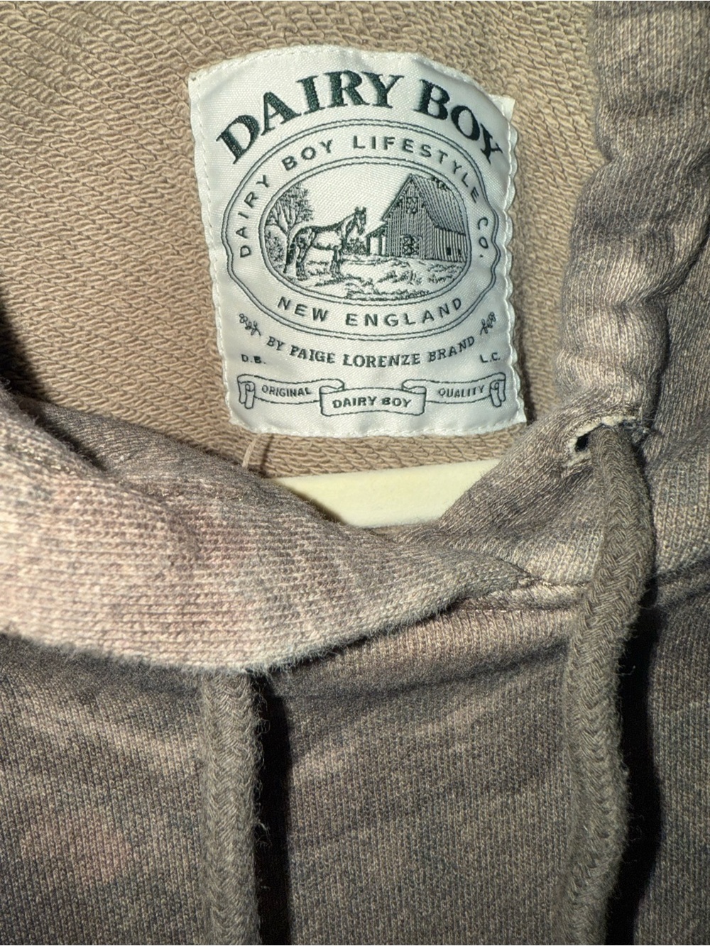 Dairy Boy River Camo Hoodie - Picture 4 of 4